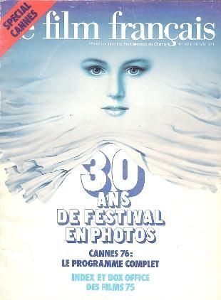 FILM FRANCAIS | LE magazine side cover Issue 1626 21 May 1976