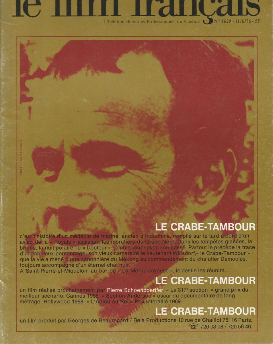 FILM FRANCAIS | LE magazine side cover Issue 1629 11 June 1976