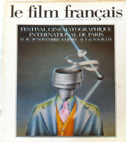 FILM FRANCAIS | LE magazine side cover Issue 1650 5 November 1976