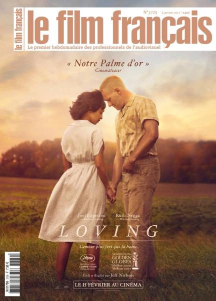 FILM FRANCAIS | LE magazine side cover Issue 3729 6 January 2017