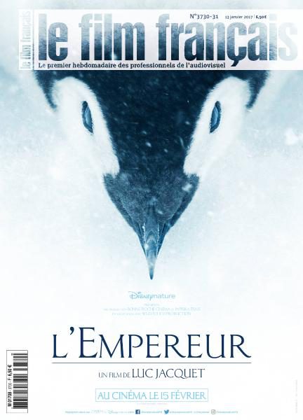 FILM FRANCAIS | LE magazine side cover Issue 3730/3731 13 January 2017
