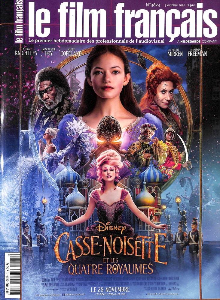 FILM FRANCAIS | LE magazine side cover Issue 3824 6 October 2018