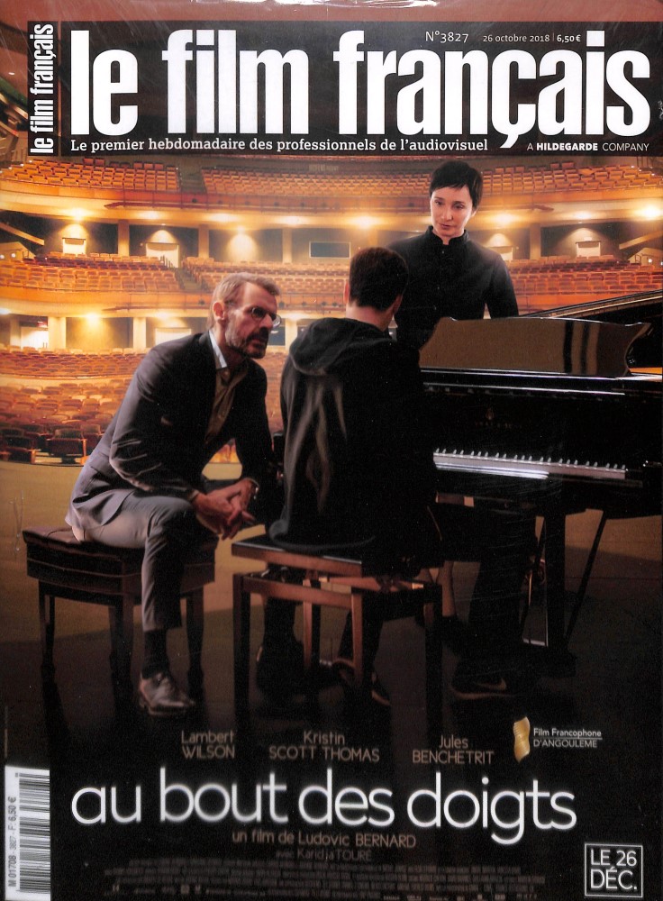 FILM FRANCAIS | LE magazine side cover Issue 3827 27 October 2018