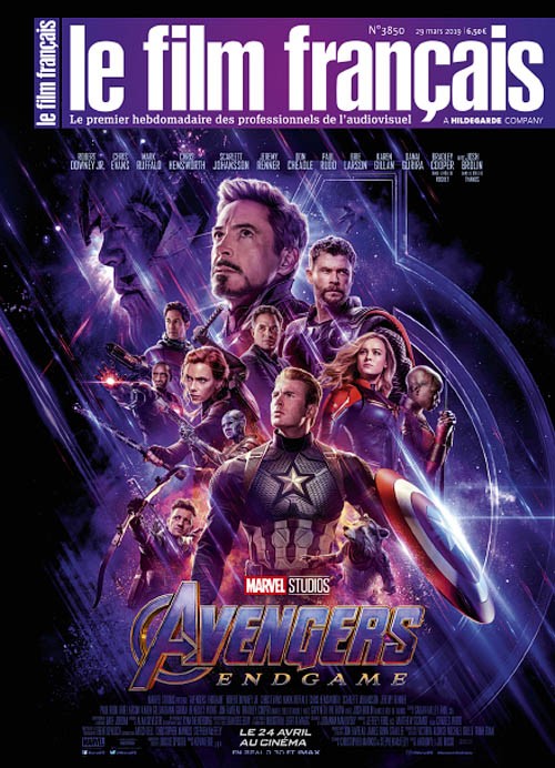 FILM FRANCAIS | LE magazine side cover Issue 3850 29 March 2019