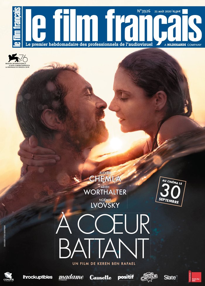 FILM FRANCAIS | LE magazine side cover Issue 3926 21 August 2020