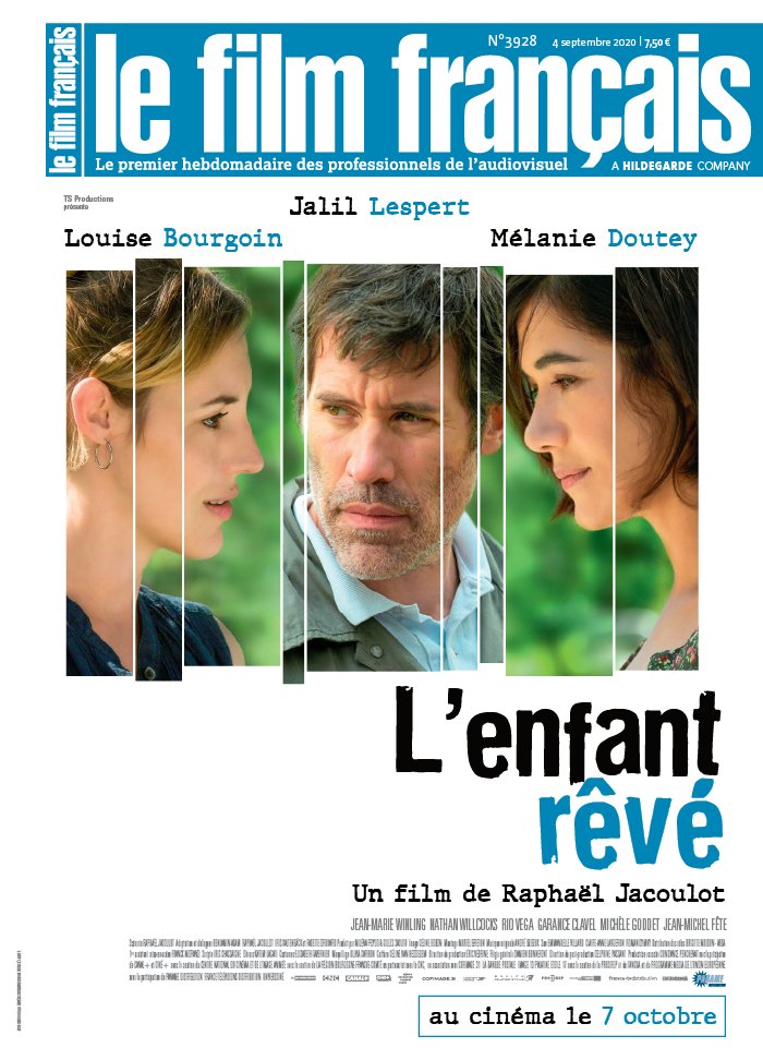 FILM FRANCAIS | LE magazine side cover Issue 3928 4 September 2020