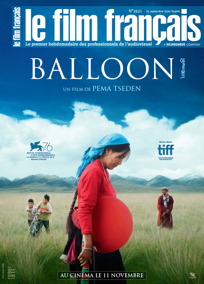 FILM FRANCAIS | LE magazine side cover Issue 3931 25 September 2020