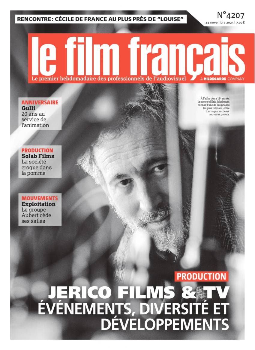 FILM FRANCAIS | LE magazine cover Issue 4207 14 November 2025