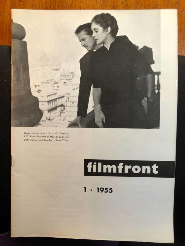 FILMFRONT (Nl) magazine side cover Issue 1   1955