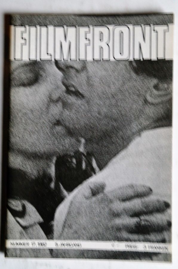 FILMFRONT (Ch) magazine side cover Issue 17   1982