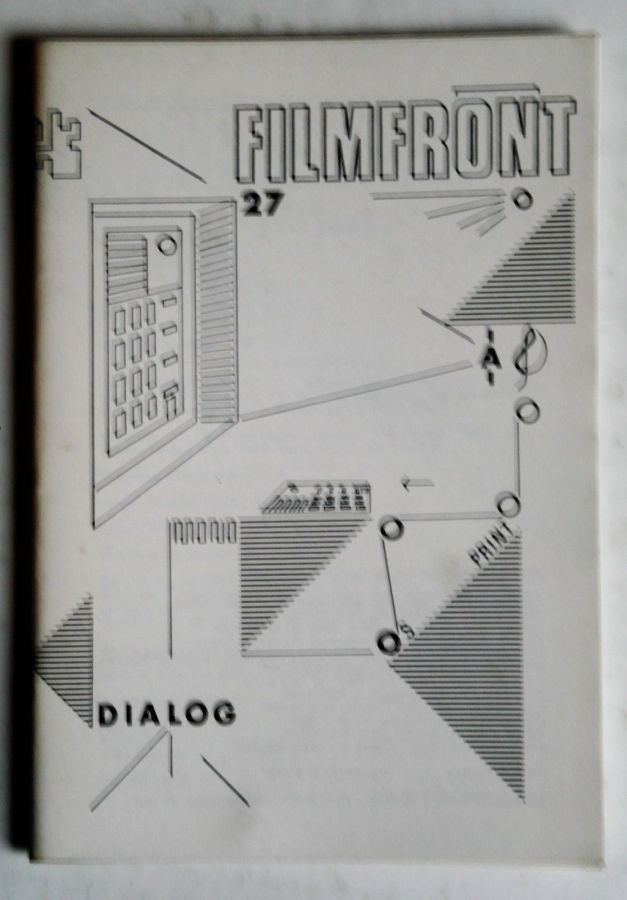 FILMFRONT (Ch) magazine side cover Issue 27   1985