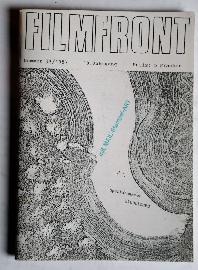 FILMFRONT (Ch) magazine side cover Issue 32   1987