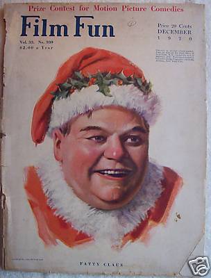 FILM FUN magazine side cover Issue 65 December 1920
