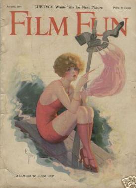 FILM FUN magazine side cover Issue 109 August 1924