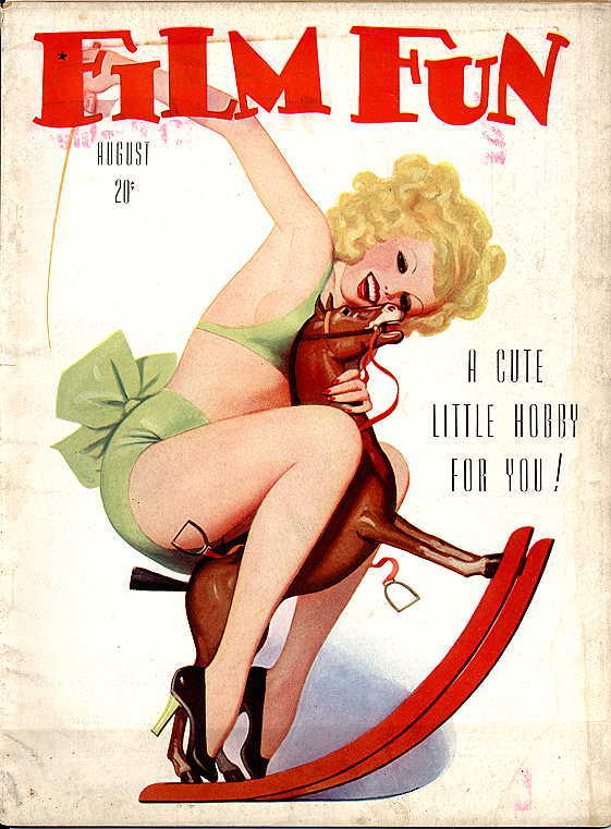 FILM FUN magazine side cover Issue 280 August 1938