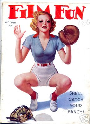 FILM FUN magazine side cover Issue 282 October 1938