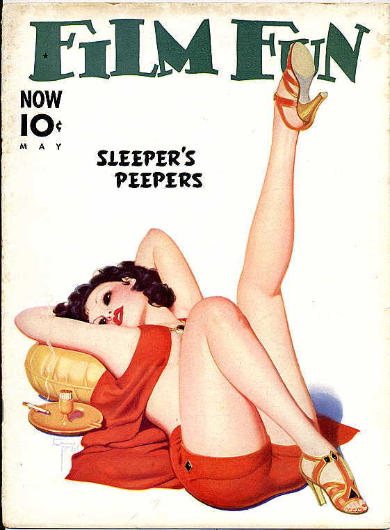 FILM FUN magazine side cover Issue 289 May 1939