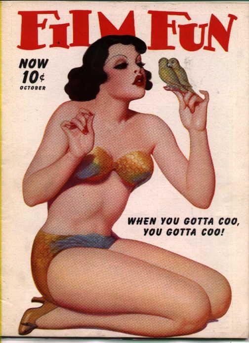 FILM FUN magazine side cover Issue 294 October 1939