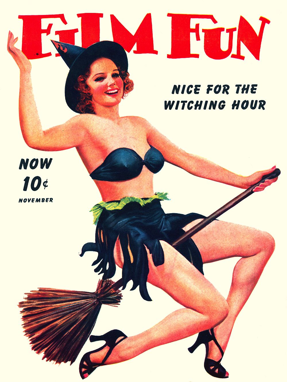 FILM FUN magazine side cover Issue 295 November 1939