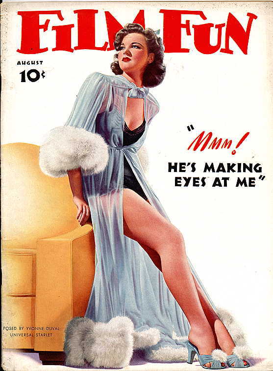 FILM FUN magazine side cover Issue 304 August 1940