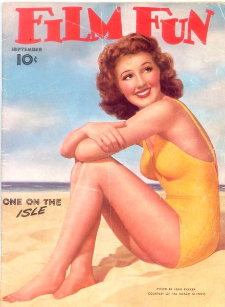 FILM FUN magazine side cover Issue 305 September 1940