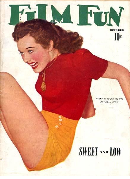 FILM FUN magazine side cover Issue 306 October 1940