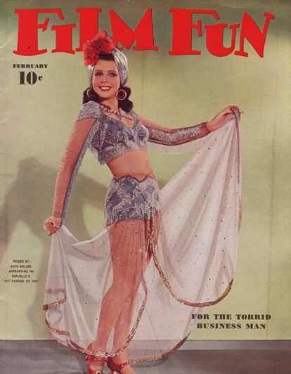 FILM FUN magazine side cover Issue 310 February 1941