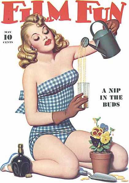 FILM FUN magazine side cover Issue 325 May 1942