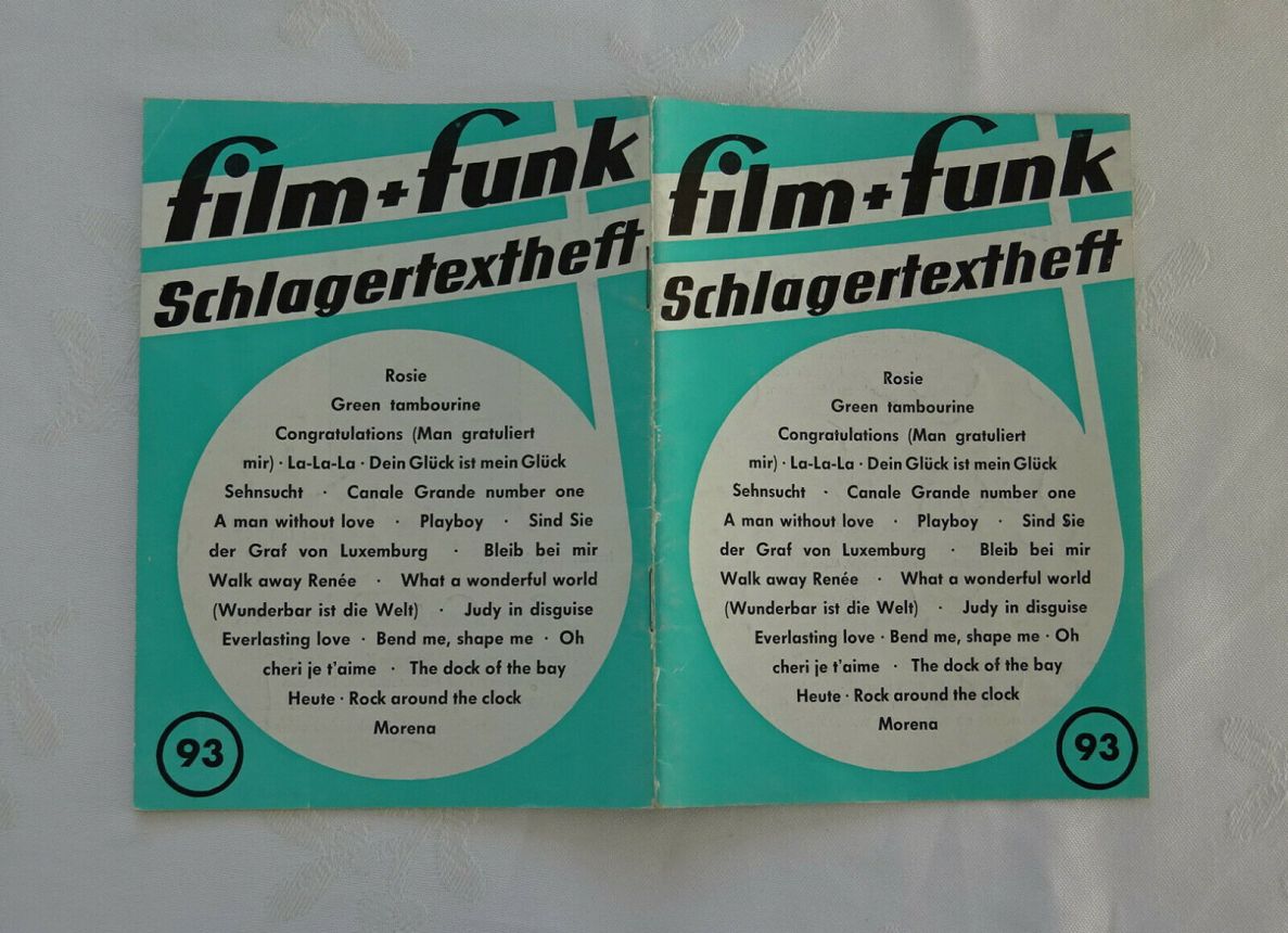 FILM UND FUNK magazine side cover Issue 93   