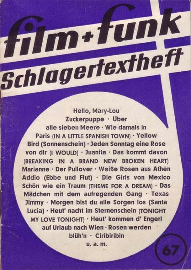 FILM UND FUNK magazine side cover Issue 67  