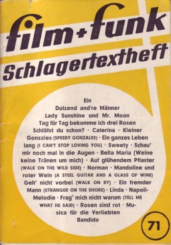 FILM UND FUNK magazine side cover Issue 71  