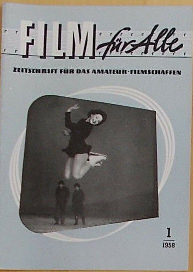 FILM FUR ALLE magazine side cover Issue 1   1958
