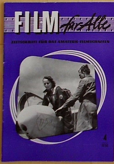 FILM FUR ALLE magazine side cover Issue 4   1958