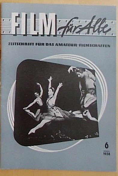 FILM FUR ALLE magazine side cover Issue 6   1958
