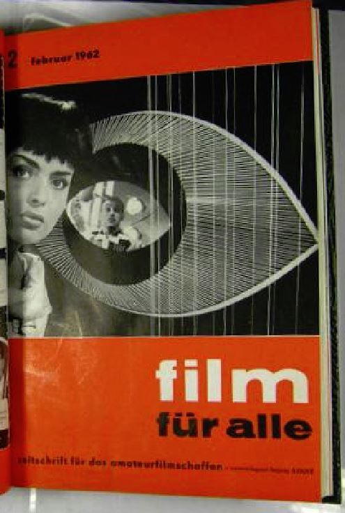 FILM FUR ALLE magazine side cover Issue 2 February 1962