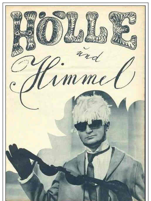 FILM FUR SIE magazine side cover Issue 3  1967