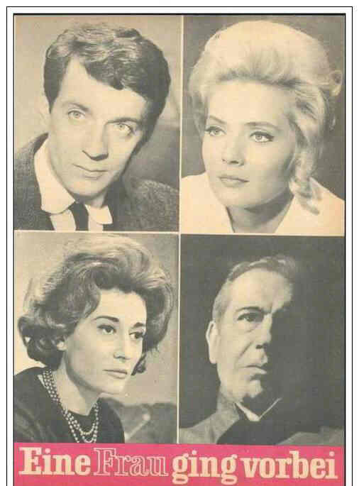 FILM FUR SIE magazine side cover Issue 37  1967