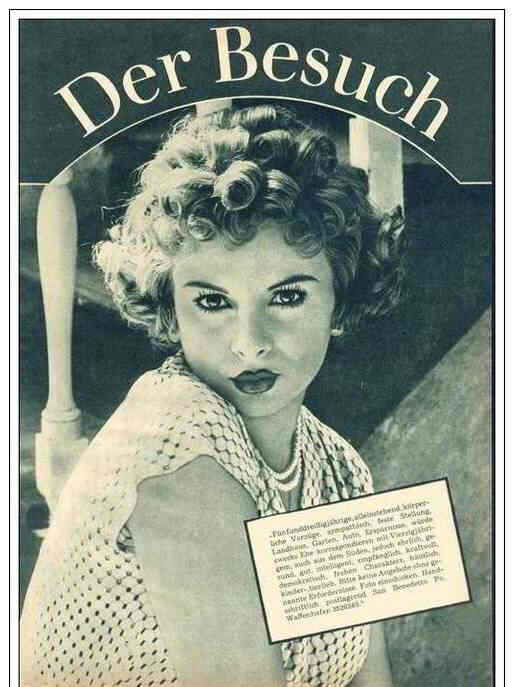 FILM FUR SIE magazine side cover Issue 75  1967