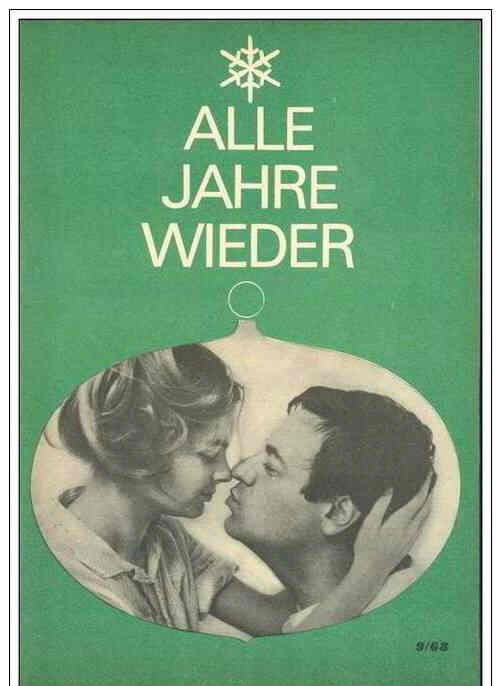 FILM FUR SIE magazine side cover Issue 10  1968