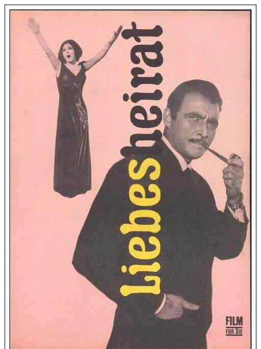 FILM FUR SIE magazine side cover Issue 25  1968
