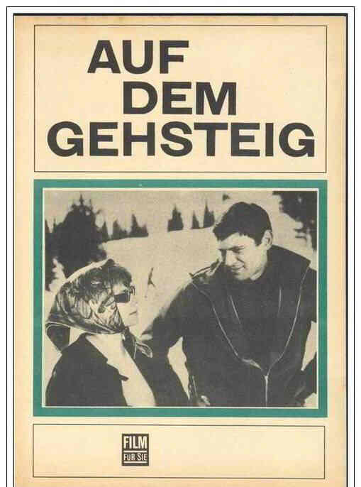FILM FUR SIE magazine side cover Issue 30  1968