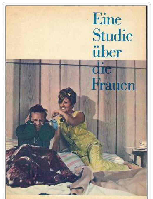 FILM FUR SIE magazine side cover Issue 58  1968