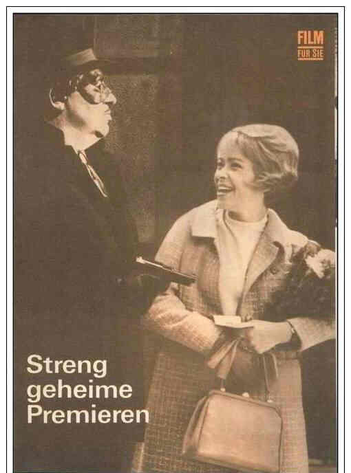 FILM FUR SIE magazine side cover Issue 60  1968