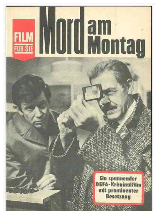 FILM FUR SIE magazine side cover Issue 94  1968