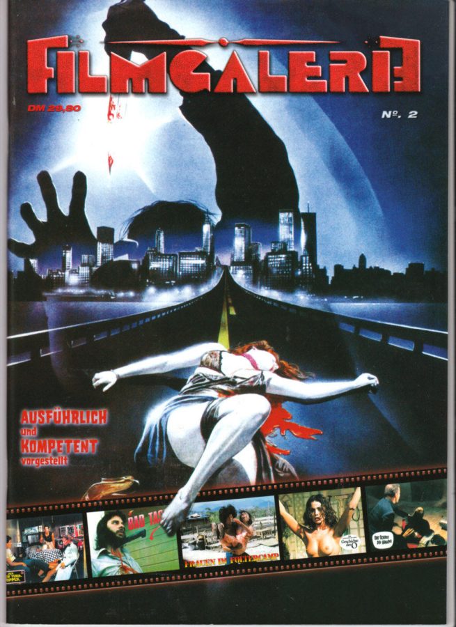 FILMGALERIE magazine side cover Issue 2 June 1999