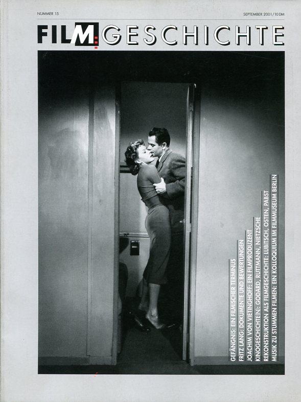 FILMGESCHICHTE magazine side cover Issue 15  September 2001