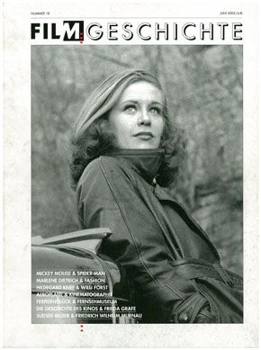 FILMGESCHICHTE magazine side cover Issue 18  2003