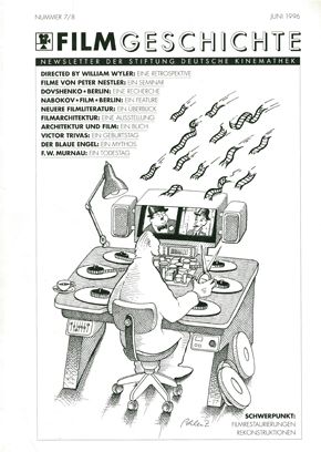 FILMGESCHICHTE magazine side cover Issue 7/8  1996