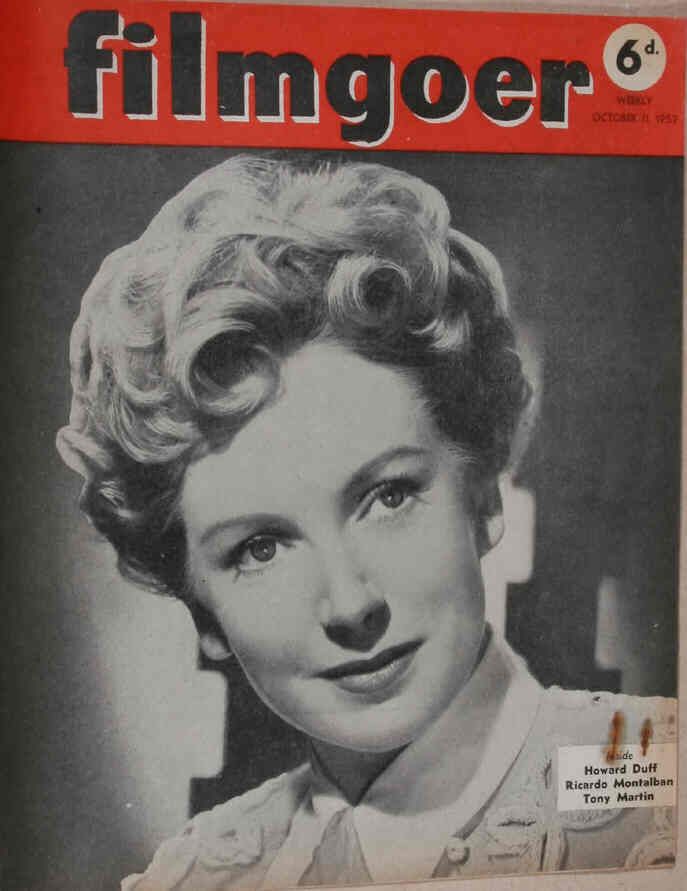 FILMGOER magazine side cover 11 October 1952