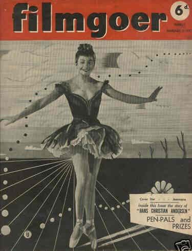 FILMGOER magazine side cover 3 January 1953